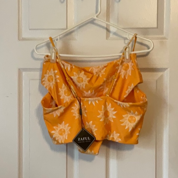 Zaful Women’s High Waisted Celestial Print 2 Piece Bikini Set Size Large (8-10) - Picture 3 of 13